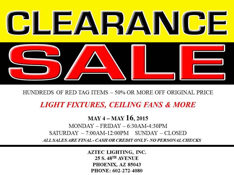 ShopAztec's tweet image. Today is the last day of our Warehouse Sale!  Don's miss these amazing deals.  We are ready to bargain.  
#shoplocal