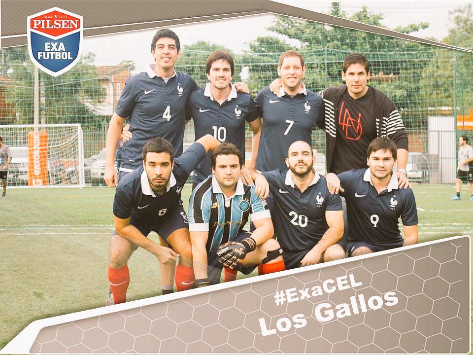 losgallos02's tweet photo. Día de @ExaCEL, última fecha del apertura, para terminar punteros hoy,partido complicado contra @Roma1969_ExaCEL http://t.co/J609d4g8rS