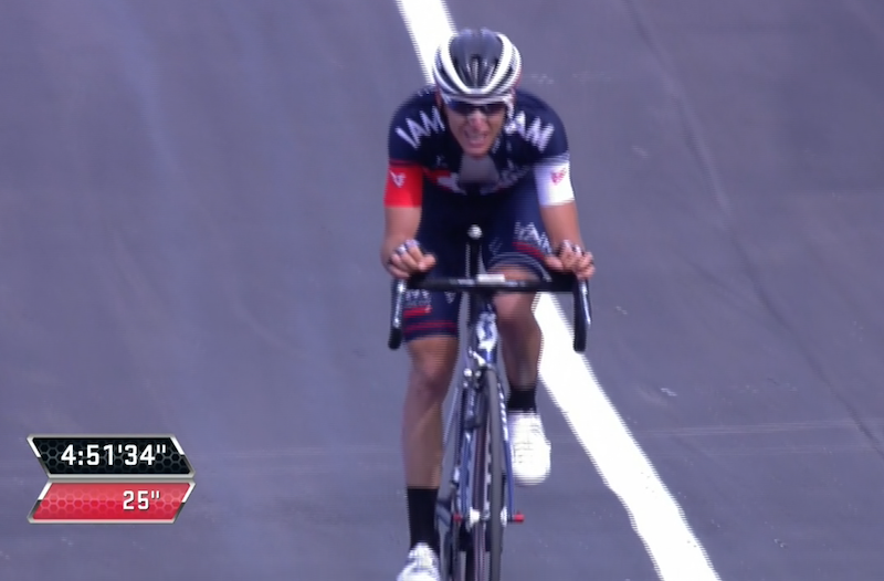 IAM_Cycling's tweet photo. #GIRO @reichenbach_seb tu nous rends fiers et le temps travail pour toi #STRONGSEB #BRAVO #FutureIsNow http://t.co/01AATViBeo