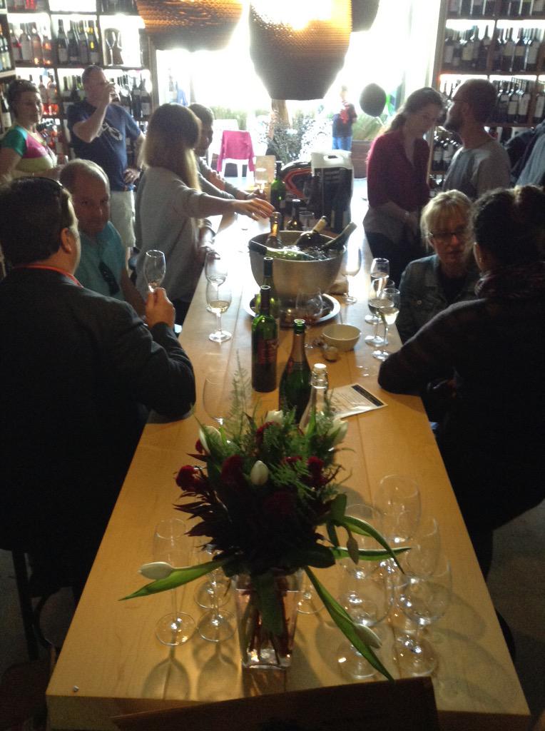 WineMenuSA's tweet photo. More fun and no end to all the lovely wine. #birthdayBash2 http://t.co/1F6fHLj1Rl