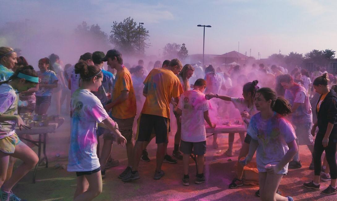 More color! #BroadRunColorRun <a href="/BroadRunNHS/">Broad Run NHS</a>  <a href="/BroadRunHS/">Broad Run HS</a>