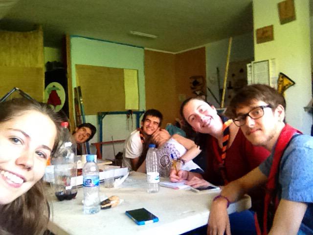Preparamos campamento #Vinuesa15