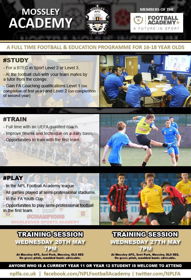 Mossley AFC tweet media