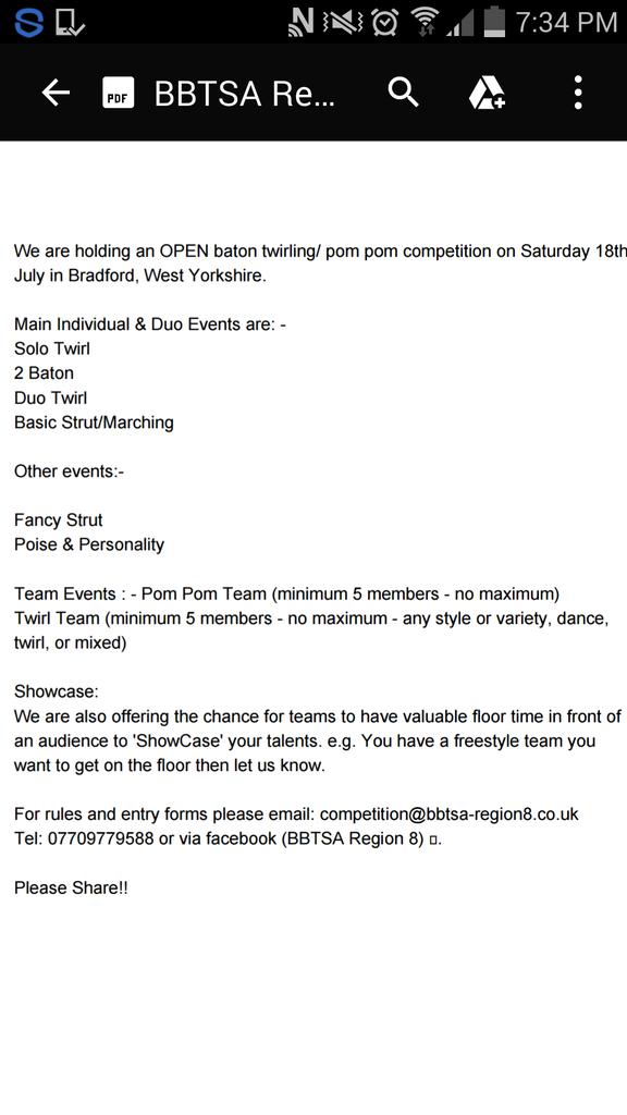 BBTSA Region 8 tweet media