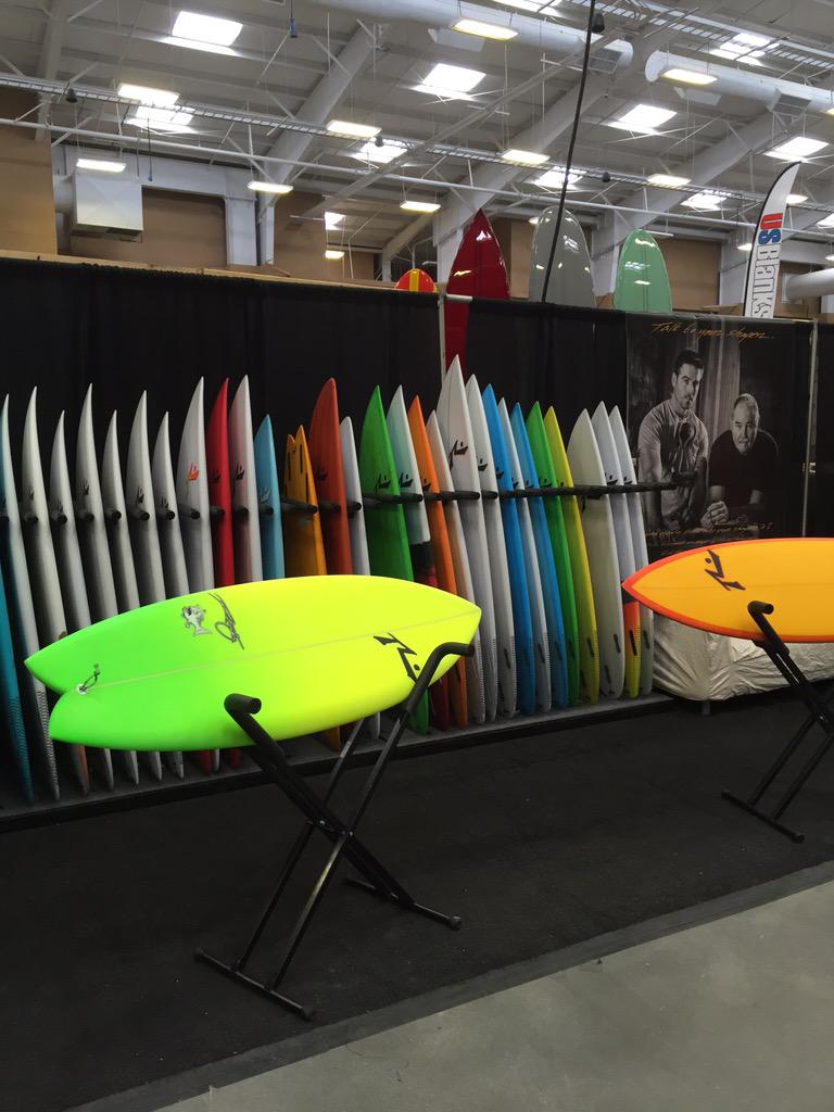 BrianWilliamsCA's tweet photo. .@BoardroomSurf is about 'ON!' You know @rustysurfboards is ready to go! @US_Blanks @vissla @BradFOX5 #boardroom2015 http://t.co/XsUERLmVJT