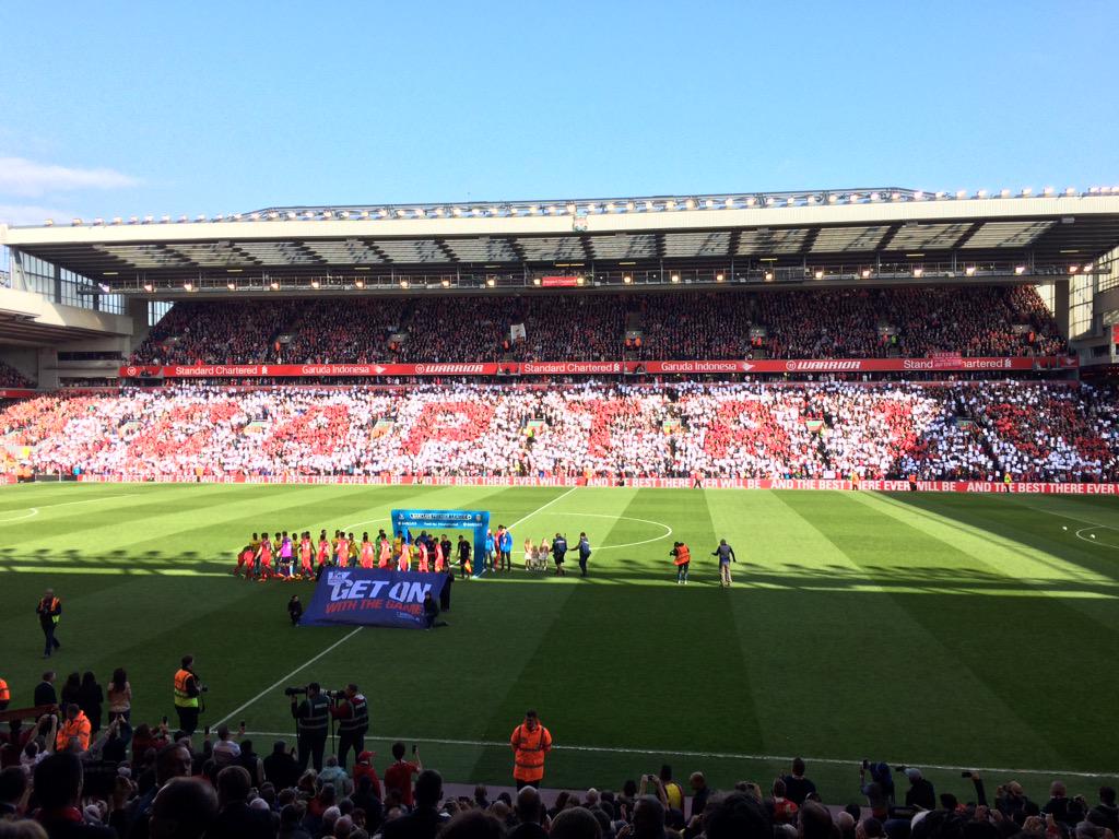 Anfield prepared to farewell Gerrard Liverpool vs Crystal Palace Live