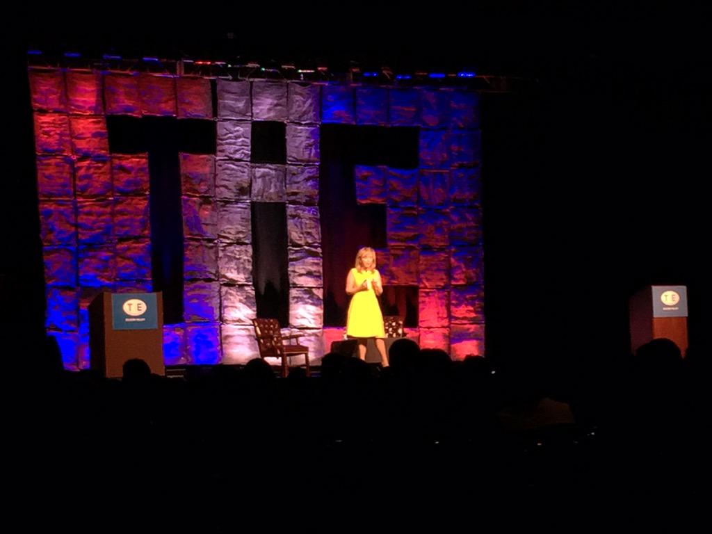 SanjayBDalal's tweet photo. "If you focus on disadvantages, you've a higher chance of being unsuccessful" Blanca Trevino Softtek CEO #TiECon2015 http://t.co/vF2CjaaF2Y