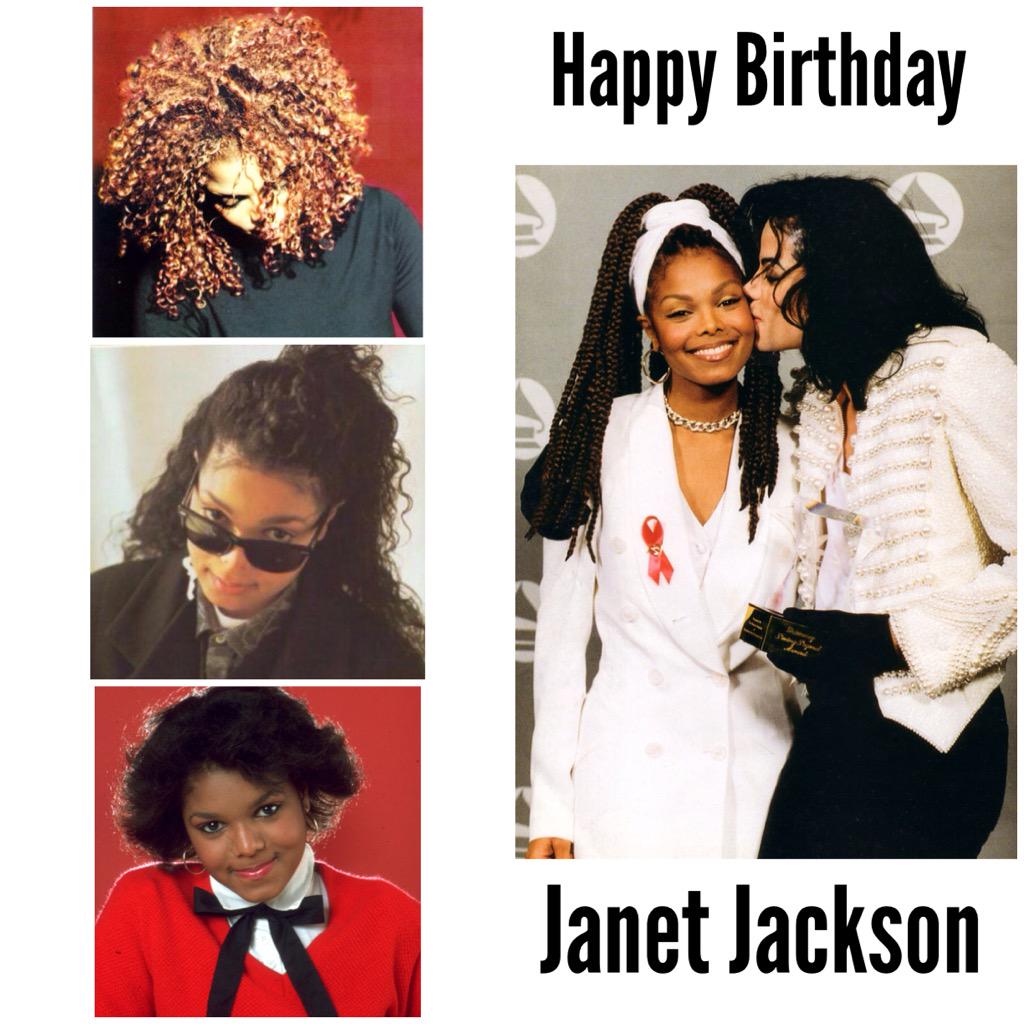 Happy birthday to this beautiful women; Mrs. Janet Jackson. 
Slay Queen   