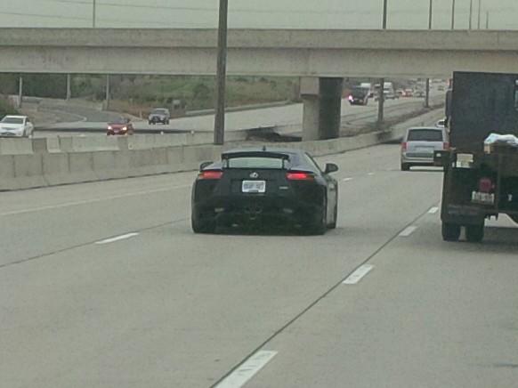 ESchincariol's tweet image. Wow, $400,000+ Toyota (aka LFA) first one I have seen in the wild. Must say, that V10 sounds wicked.