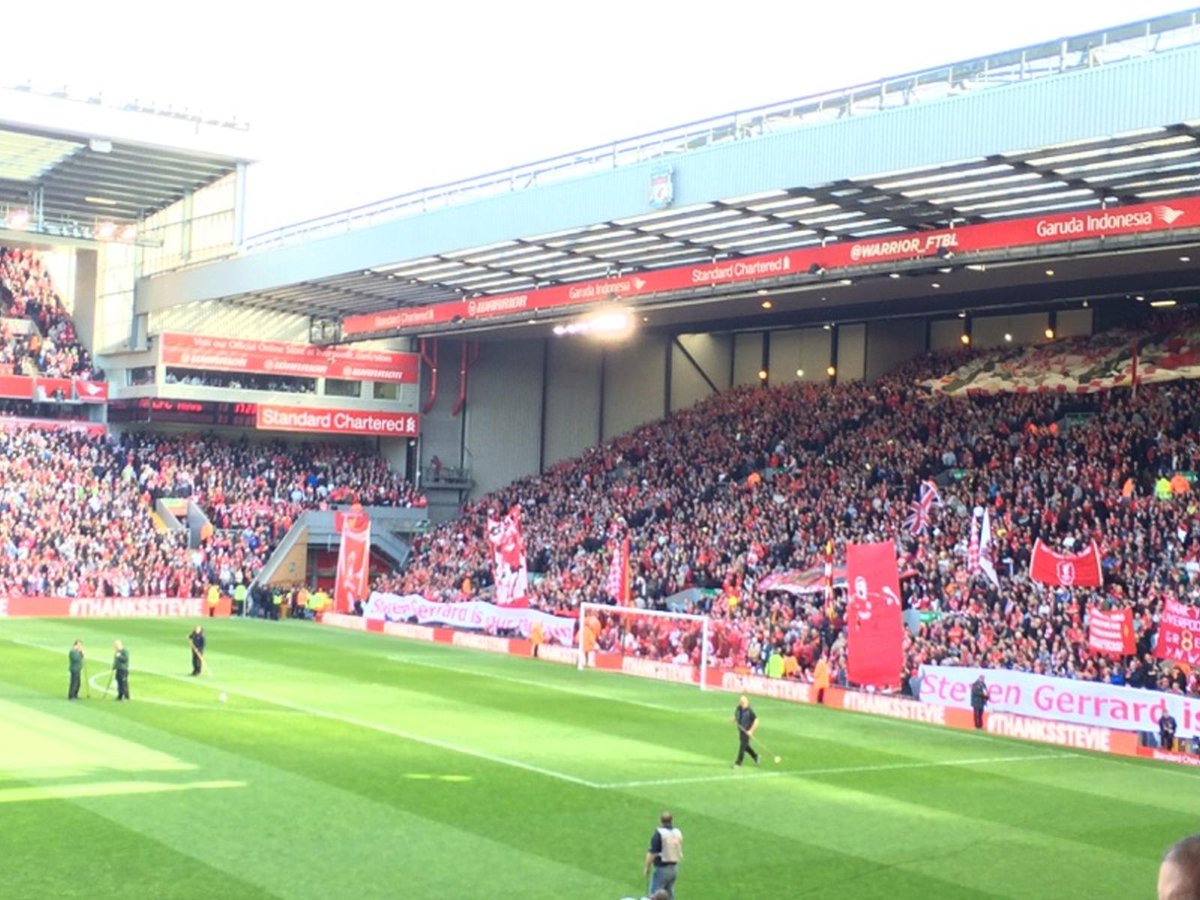 Anfield prepared to farewell Gerrard Liverpool vs Crystal Palace Live