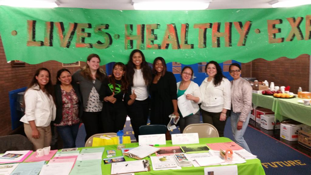 RJackson_NYC's tweet photo. CSD6 &amp; CBOs host Healthy Lives Fair/Expo at PS153 at 146th St &amp; Amsterdam  Ave until 2p. A MUST STOP BY @chalk_nyc http://t.co/mP9YmpAW9b