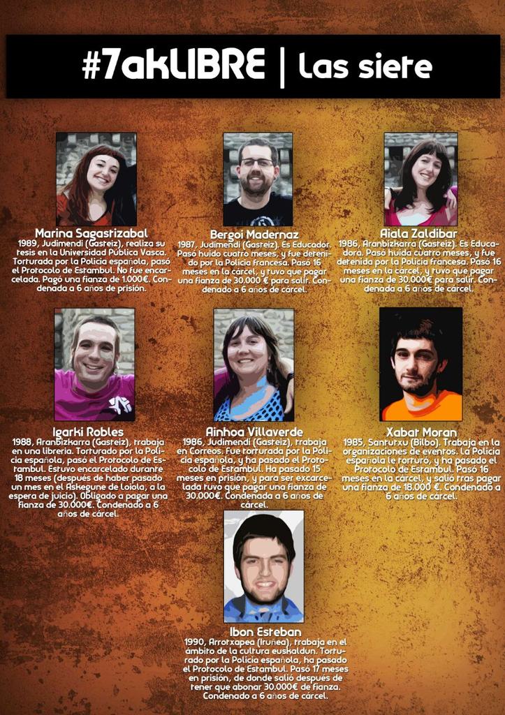 ideiazabaldu's tweet photo. Hauek dira Marina, Bergoi, Aiala, Igarki, Ainhoa, Xabat eta Ibon. Babestu ditzagun! #MaiteZaituztegu #ResistGasteiz http://t.co/CH9RW5qQhO