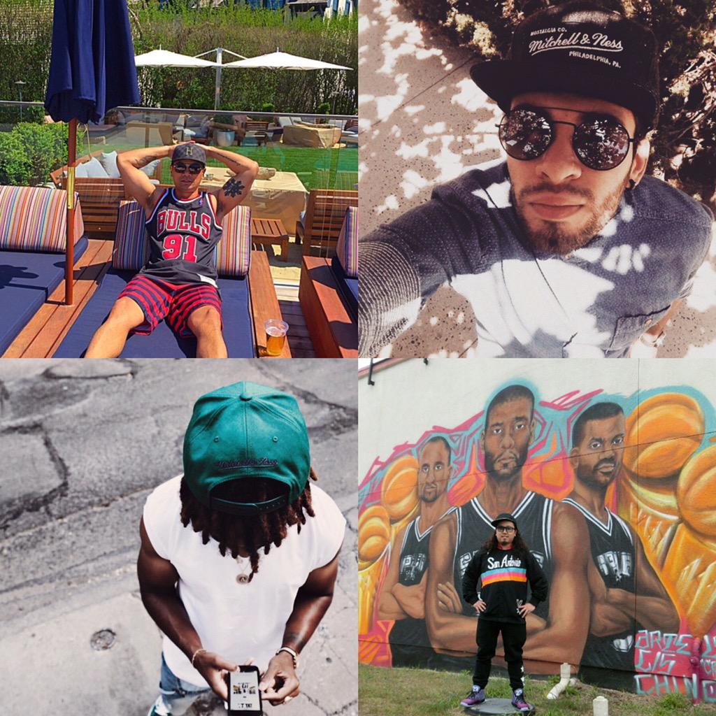 mitchell_ness's tweet photo. S/o SATs! http://t.co/JryVDxlGLo #outfitfromabove #alamo #poolside #mnsnapbacks #mnwarmupjacket #mnjersey #mnSOS http://t.co/4NcKSbqfoA