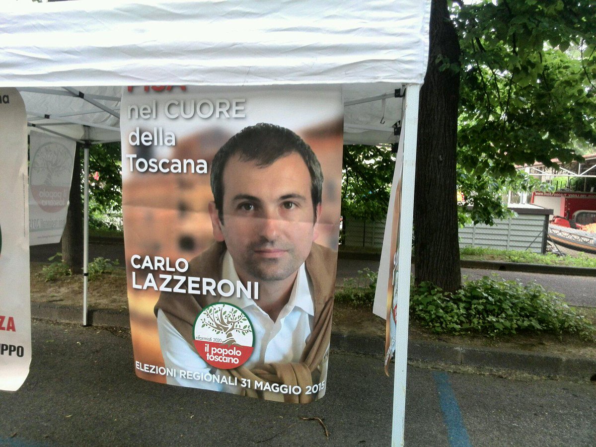 CarloLazzeroni's tweet photo. Oggi sul viale delle piagge. Vi aspetto anche domani, vota #popolotoscano #lazzeroni #elezionitoscana http://t.co/wv495z87C8