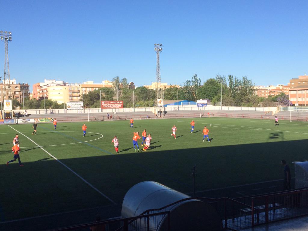 Empieza el partido! Primeros minutos y mucho respeto de los dos equipos. Juvenil A - Alcudia #promocion #Torrent