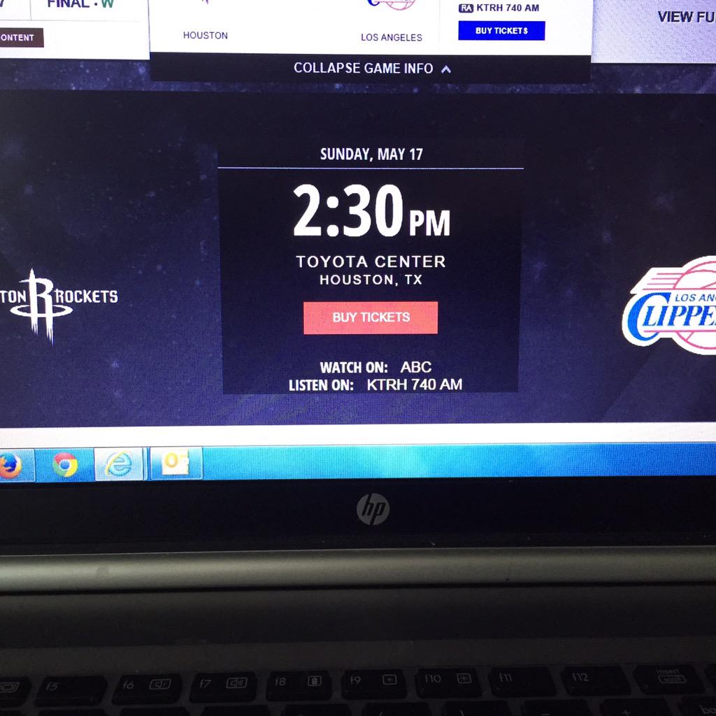 BlackhorseLimo1's tweet photo. 2 win 2 tix to rox vs clips game 7 tomorrow just RT b4 10 pm . Winner at random. Must be following to win. GL http://t.co/NWcF5YViuW