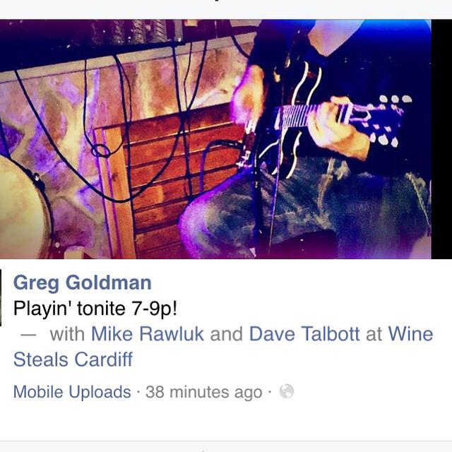 Live #music TONIGHT right after the #wine tasting. Join us!
@gregstweeter