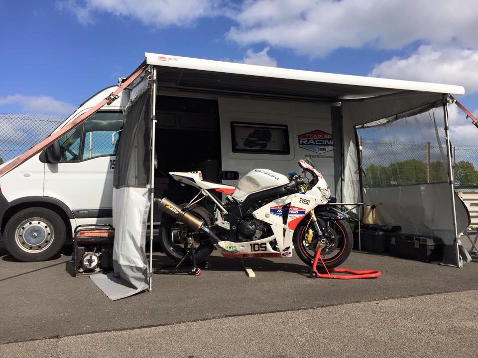 Team99Racing's tweet photo. @seaton1987 has set is all up here @MalloryParkNews ready for tomorrow's racing! #LetsDoThis http://t.co/rlsmsonykl