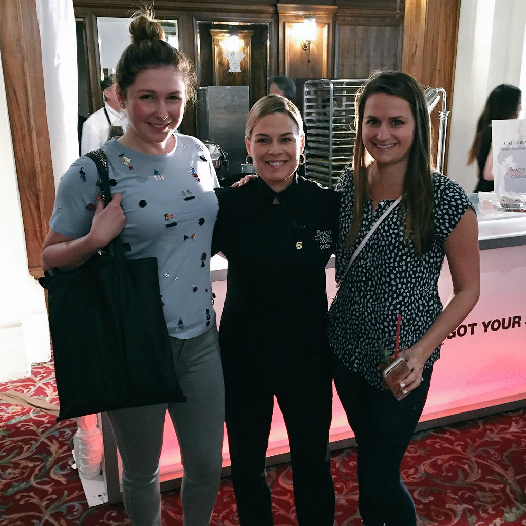 agirlandherfood's tweet image. Kat, Cat, Karen @macys @catcora @CulinaryCouncil #MacysChefs #girlpower