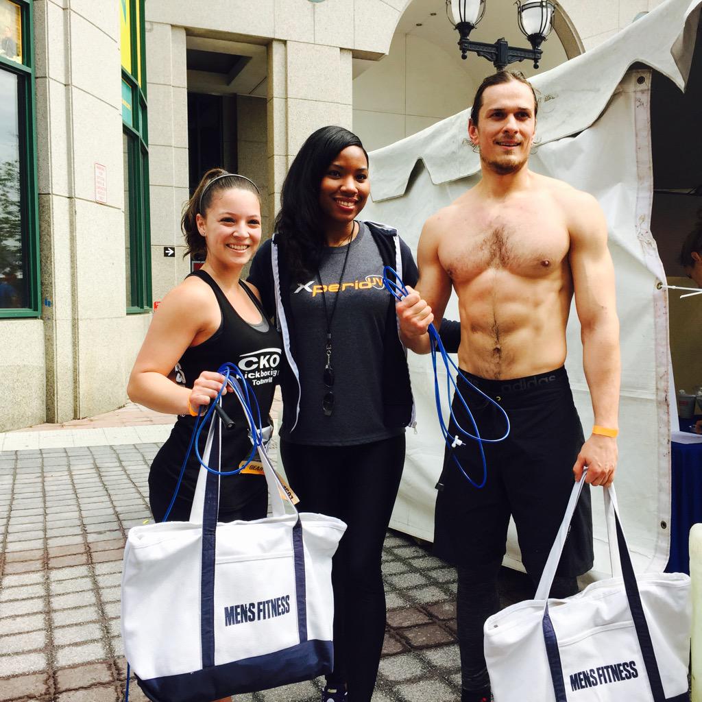 Our trainer Kristen wins the #jumprope #citychallenge2015 Awesome job!! #ConquerYourChallenges #queenofJumpRoping 💪