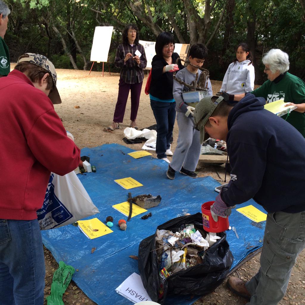 KrisMYas's tweet photo. 140 lbs of trash cleared from beautiful Permanente Creek #cleancreeksscc #losaltos @valleywater http://t.co/igZrn7aG7y