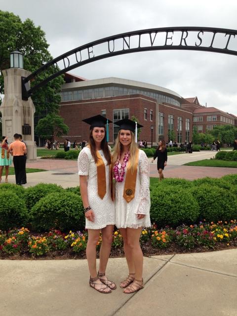 PurdueSoftball's tweet photo. It's official, @Almondjoy_Alex is a Purdue graduate. @smashley_4 will also graduate later this yr. # alumni #boilerup http://t.co/dE5X0J8o37