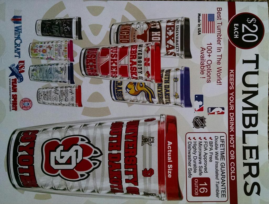 tobycrowSD's tweet photo. BV Baseball fundraiser hot/cold tumblers $20 most college &amp; pro teams (no NFL) + special BV Lynx option! Interested? http://t.co/RQiR7oxTkf