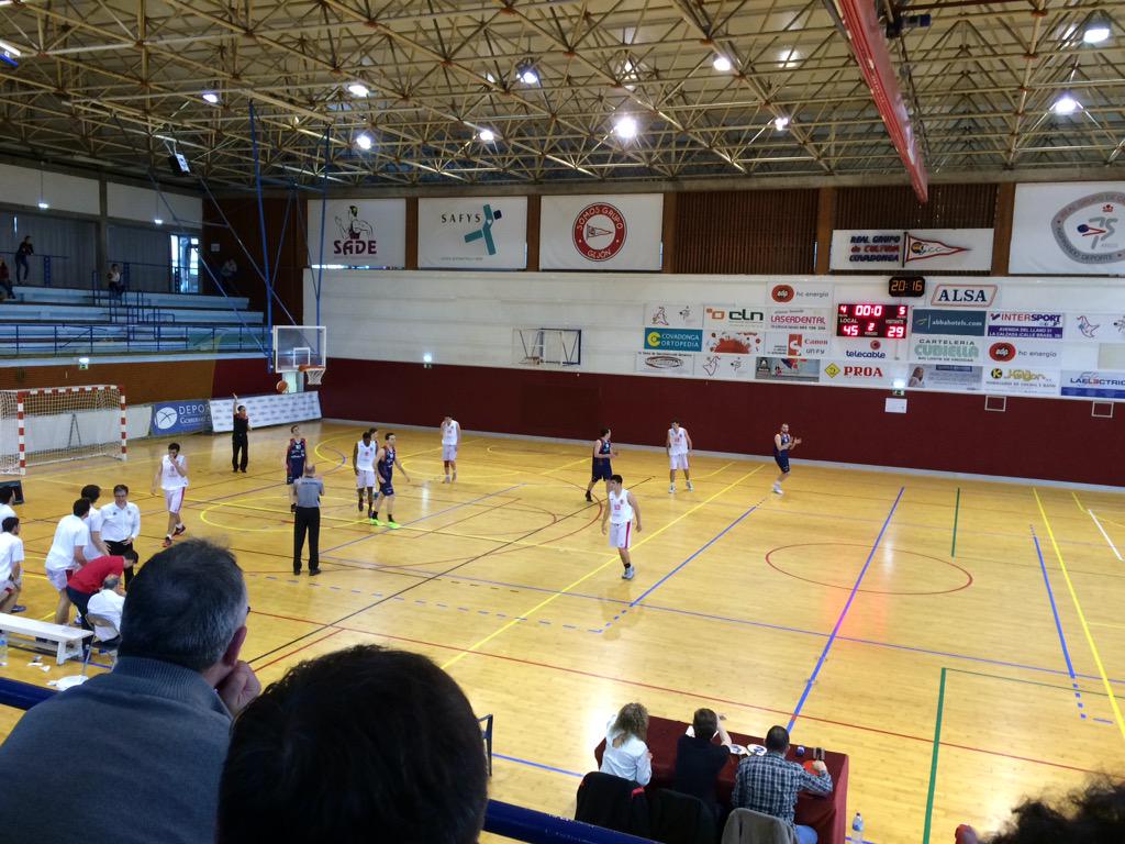 naybarglez's tweet photo. Fase Ascenso #LigaEBA | Descanso #RGCC 45:29 #LaFlecha | #EBADream http://t.co/oLgfkNyVtm