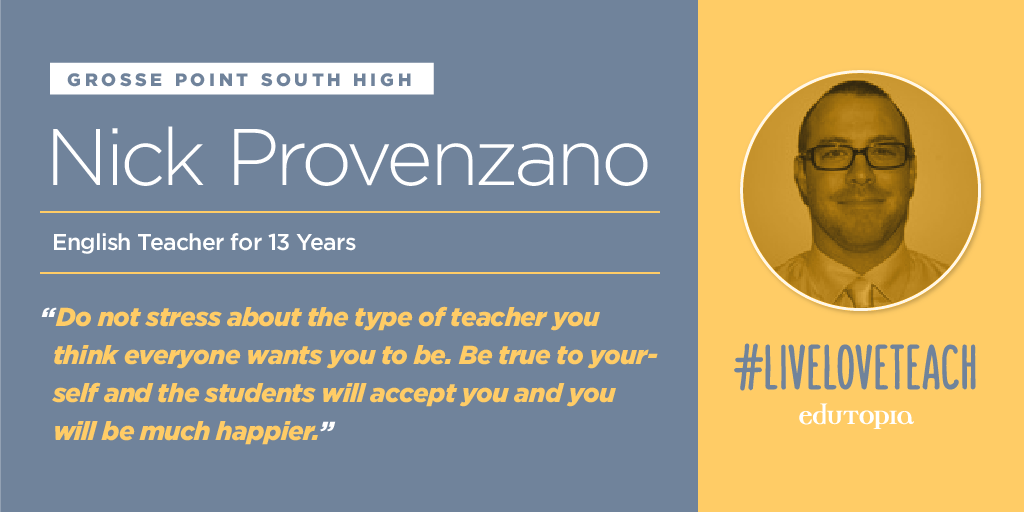 Be yourself, everyone else is taken. #LiveLoveTeach