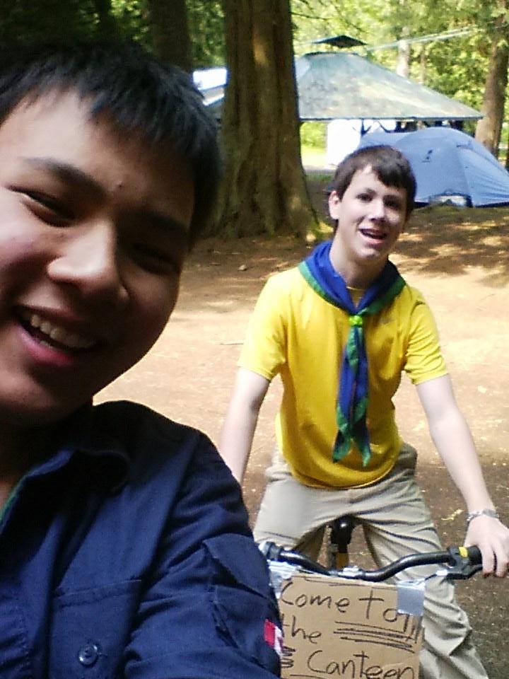 Canteen advertisement car! <a href="/CampSkeeter/">Camp Skeeter</a>