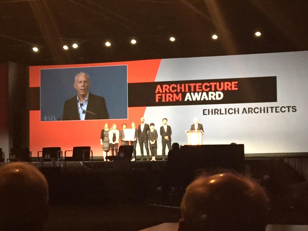 JimCollinsFAIA's tweet photo. Congrats to my friend Steven Ehrlich and his architectural family!!! http://t.co/GrY58ywuO1