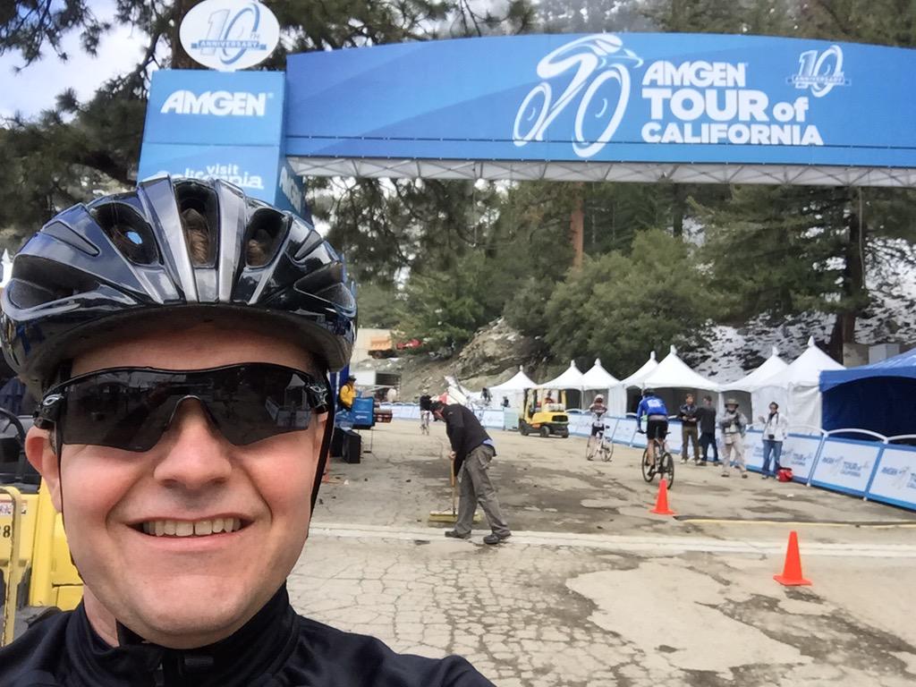 Top of mount baldy ! Long long climb...