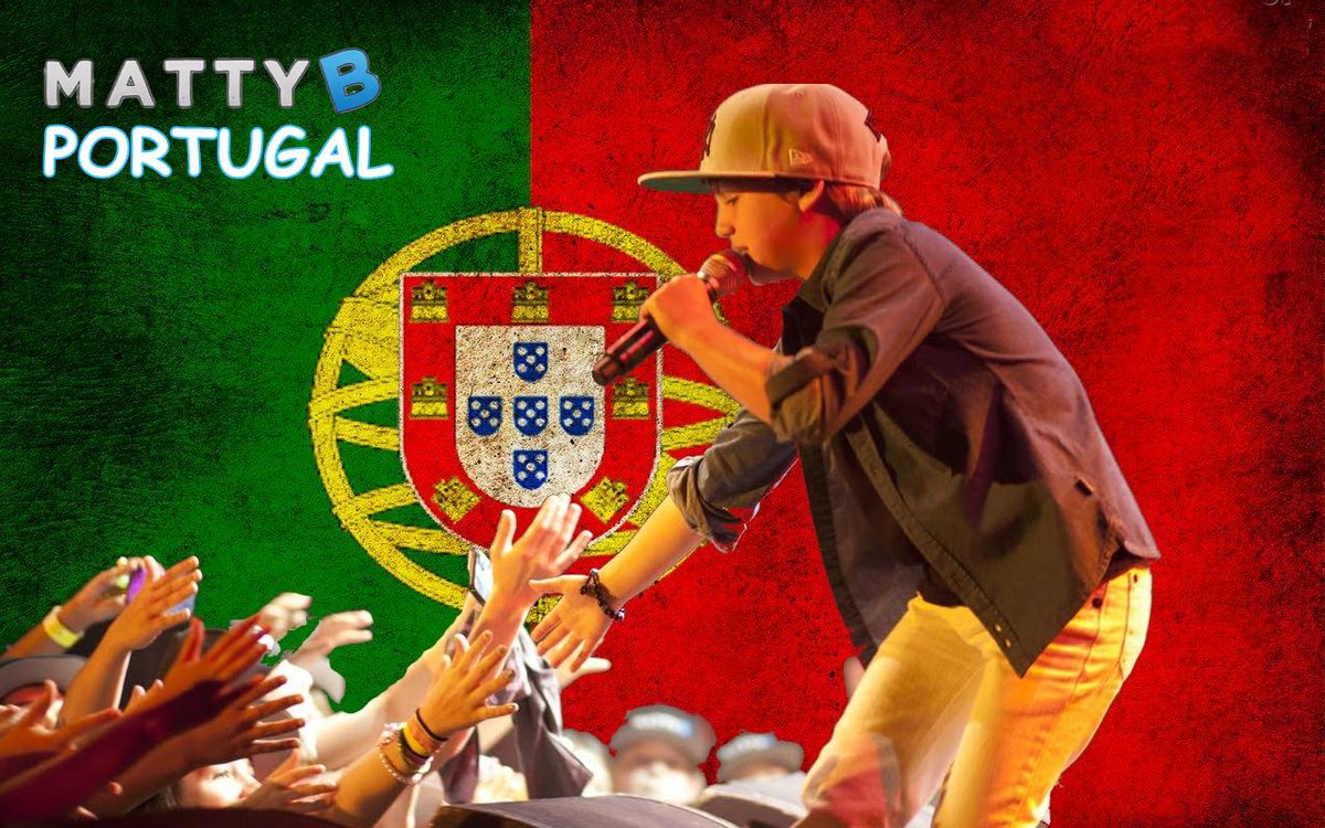 MattyBPortugal's tweet photo. @MattyBRaps Portugal Loves You! Really,We need You! 
#PortugalNeedsMattyBRaps http://t.co/gBPDmNPJYD