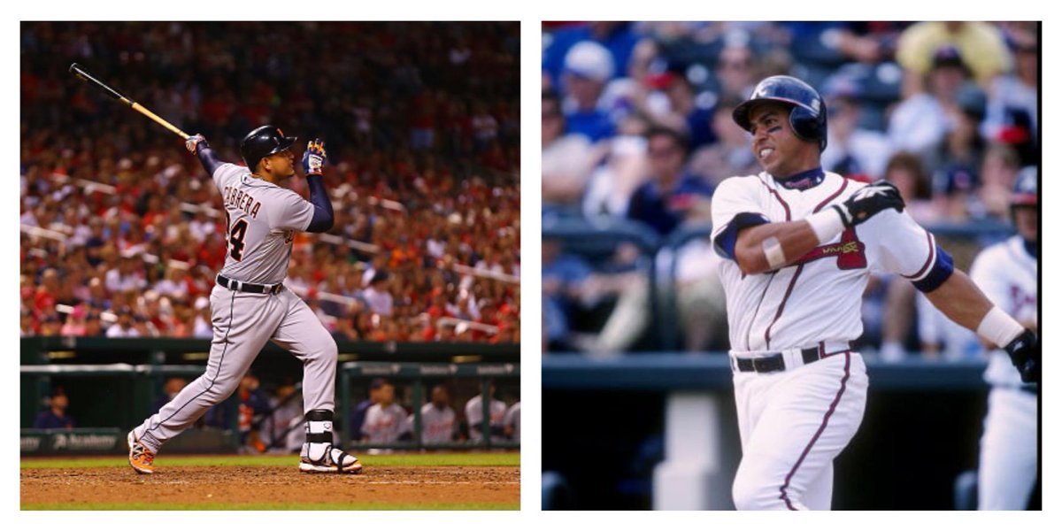 SportsCenter's tweet photo. Miguel Cabrera breaks tie with Andres Galarraga for most ever HR by Venezuela-born player. http://t.co/kG6OsCNyj4