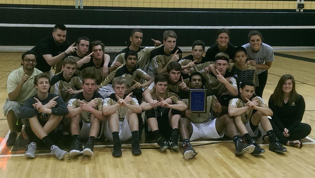 NMVBClub's tweet photo. 2015 Regional Champs! Noblesville defeats Hebron in 3. Advances to State Quarterfinals vs Southport @MillerNationAD http://t.co/2qkxO4m2t6