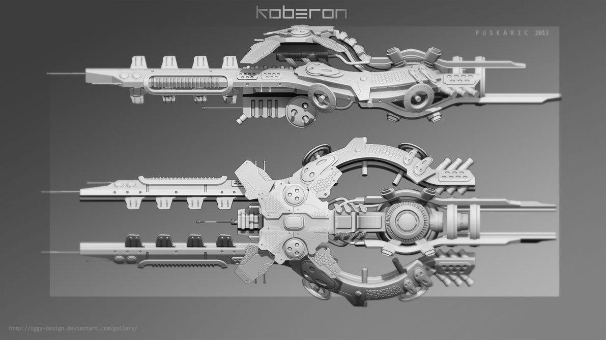 Koberon Nebule - #spaceship concept by Igor Puškarić buff.ly/1AX0PtR #3dart #scifi #conceptart