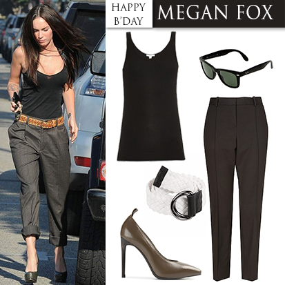 Wishing the gorgeous Megan Fox a very Happy birthday!  