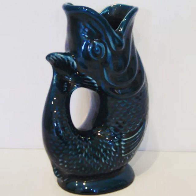 regretfactory's tweet photo. By bibss87 Proud owner of this little beaut of a gurgle jug! #fishjug #gurglejug #ebayfind #vintage #kitsch http://t.co/ZDGCdoD2vg