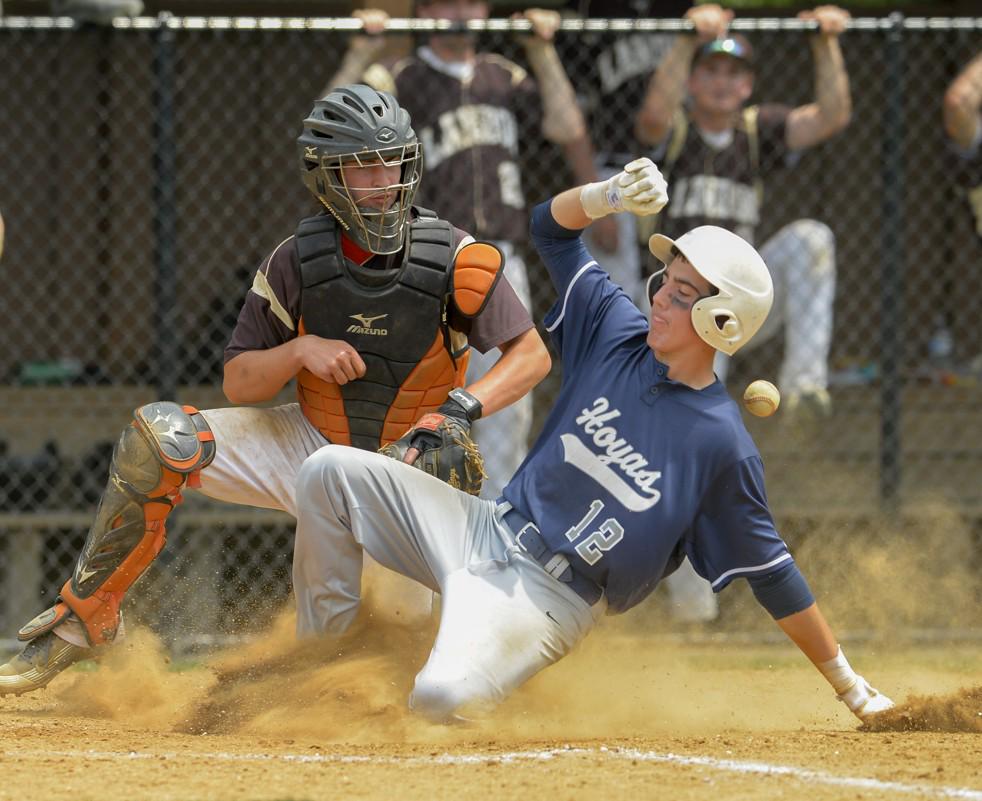 WashPostHS's tweet photo. .@mmervis12 was dealing &amp; @GP_Baseball gloved it up to beat @LandonSports for #IAC title: http://t.co/MvdS5QMuRE http://t.co/2ZUiEnsOID