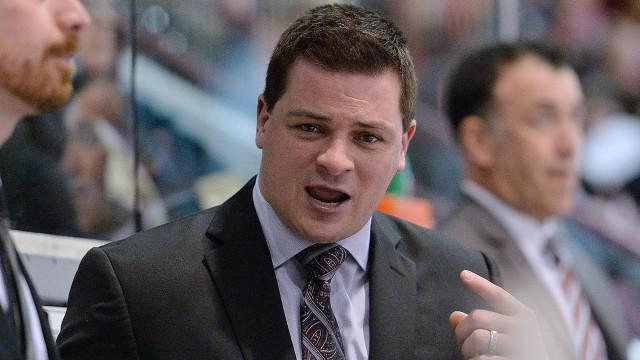 Sportsnet's tweet photo. The Toronto Maple Leafs are reportedly planning to approach OHL coach Sheldon Keefe. http://t.co/8HGOwzJeie http://t.co/Wv1cI9zhlu