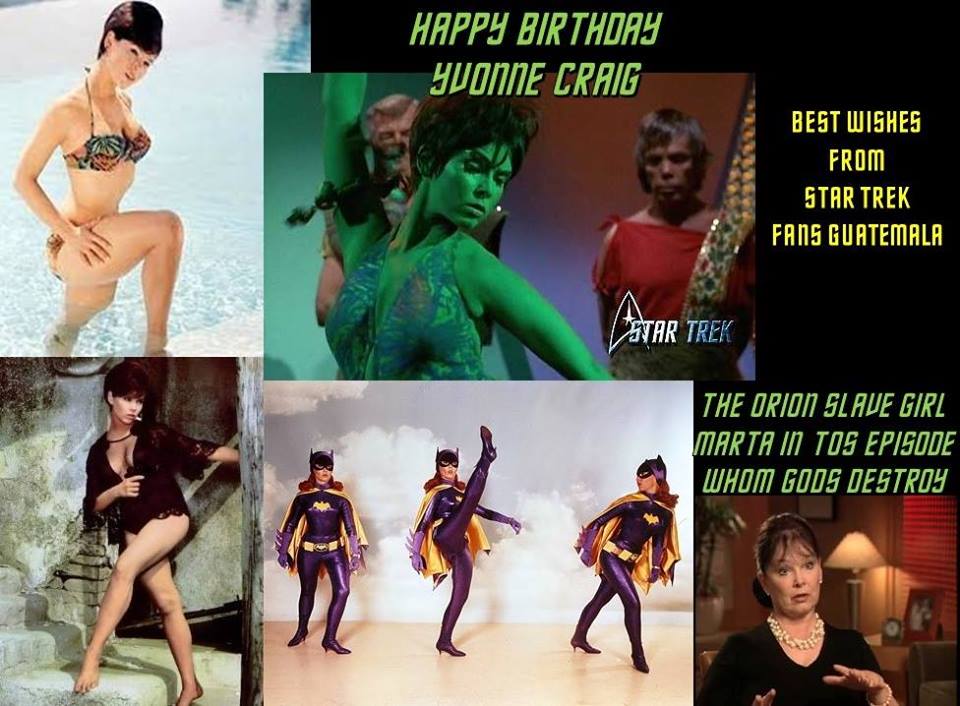 Happy Birthday, Yvonne Craig! 