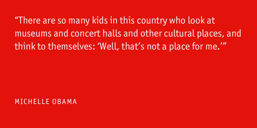 TheEconomist's tweet image. Engaging minority audiences is not easy; American museums need to do more econ.st/1d7zcsS #FLOTUS