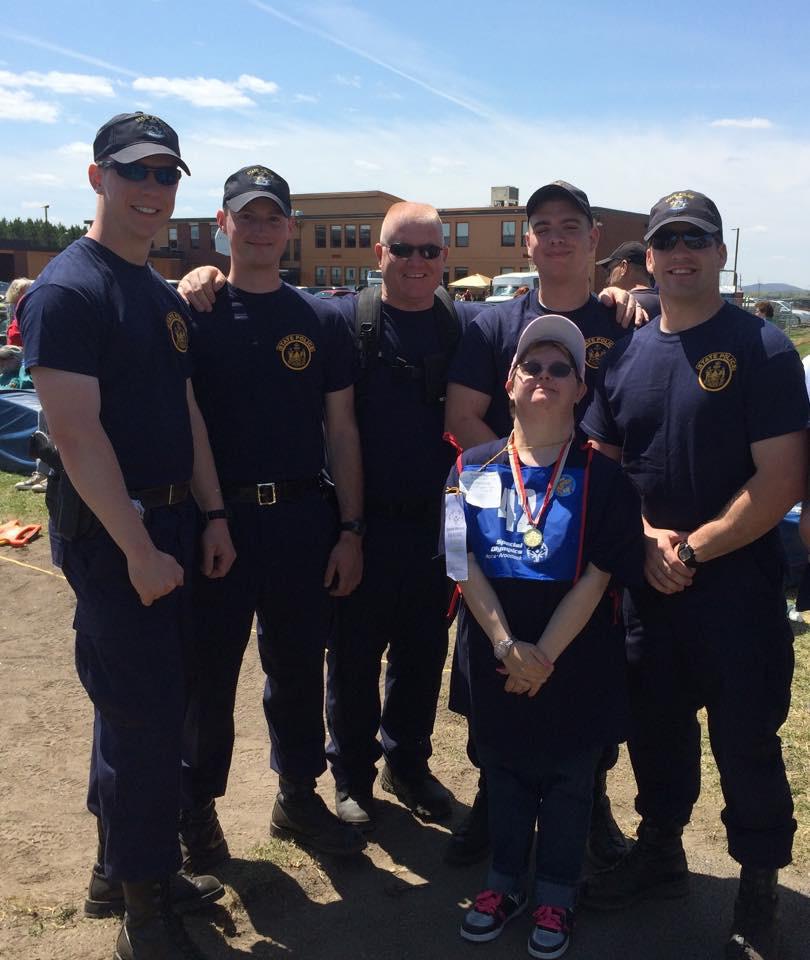 MEStatePolice's tweet photo. Troopers from Troops F &amp; K assisted with @SpecialOlympics games in Presque Isle on Friday. #MSP_F #MSP_K http://t.co/3Q1orZQAAt