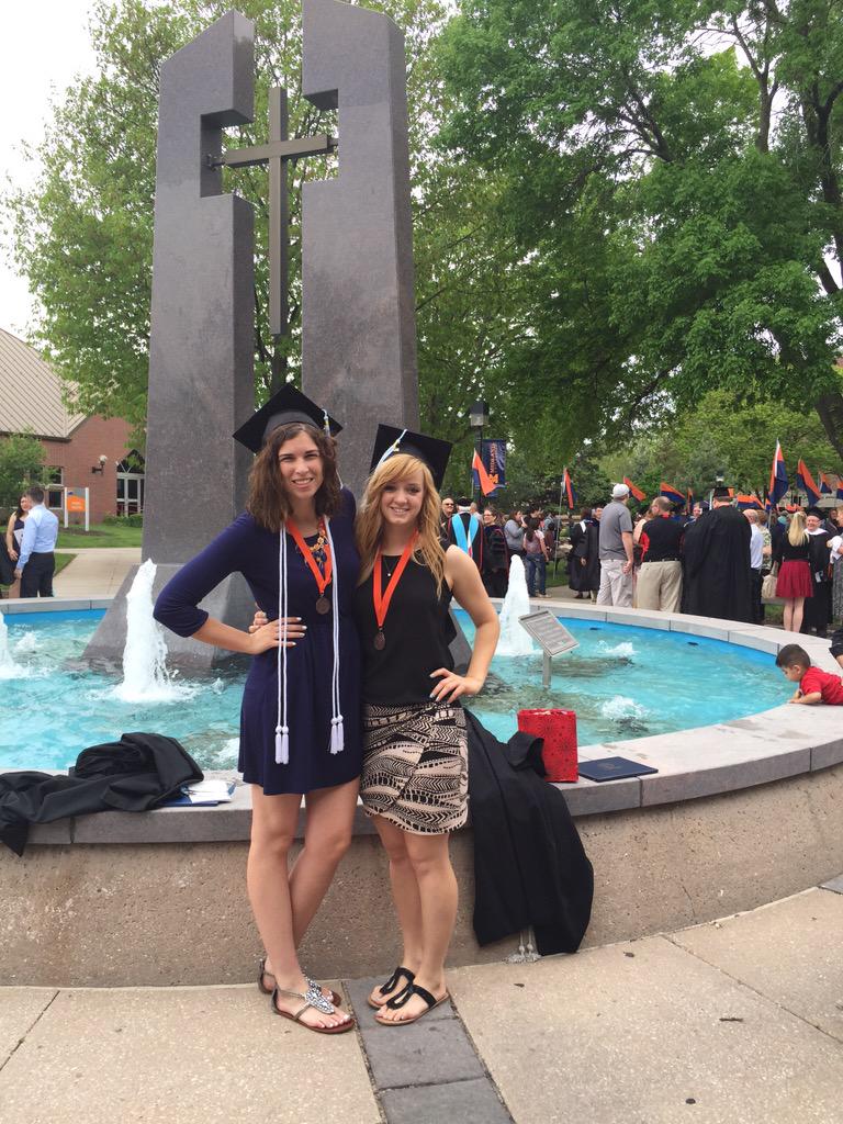 taylor_shepard's tweet photo. @KZKX969 my #PitPal and I just graduated college today! Church would be a great opportunity before the real world! 🙏🏼 http://t.co/afVceKHq8w