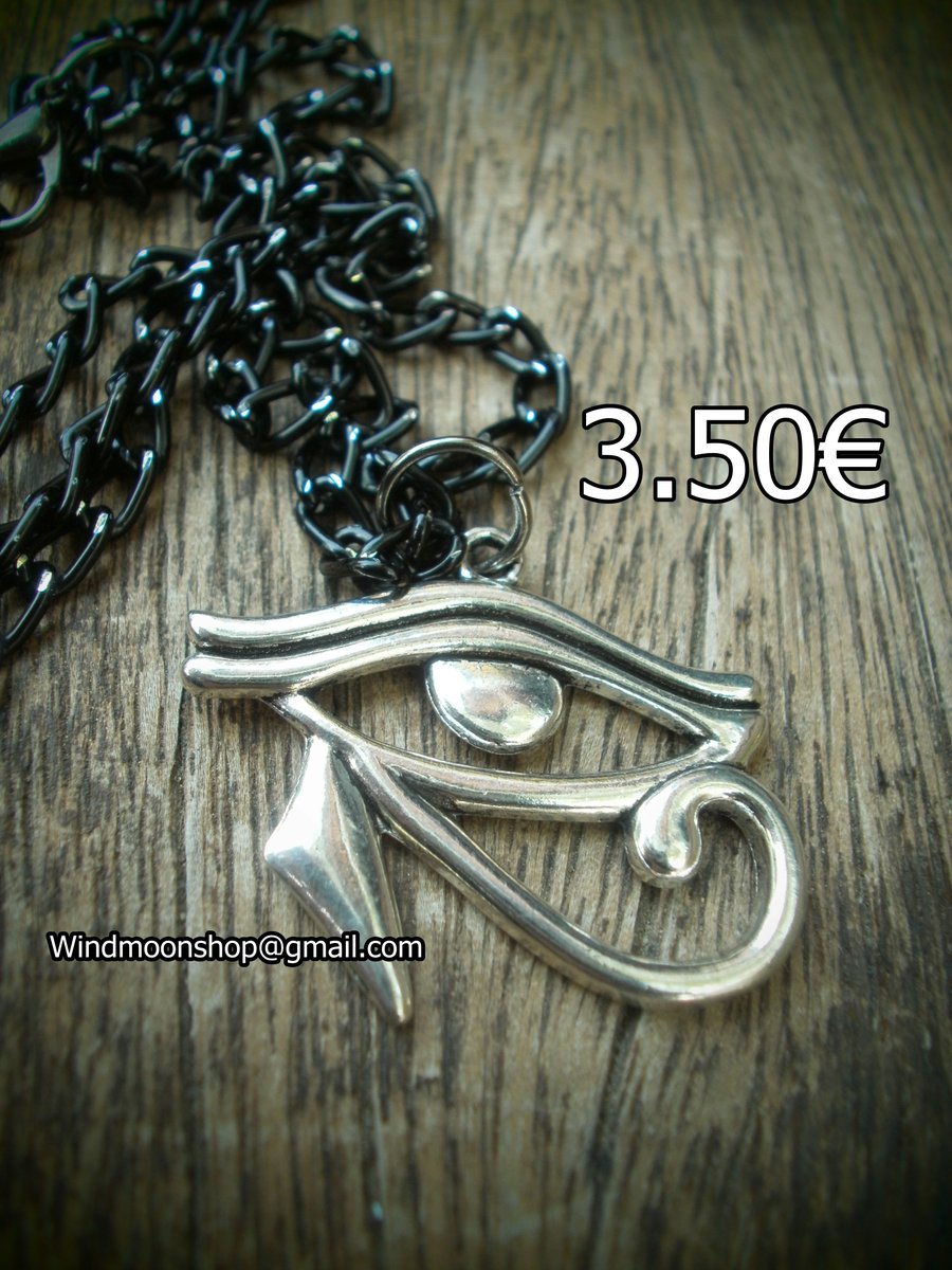 windmoonshop's tweet photo. Ojo de Horus. El envío son 4.50€ http://t.co/L8kbMuUXGO