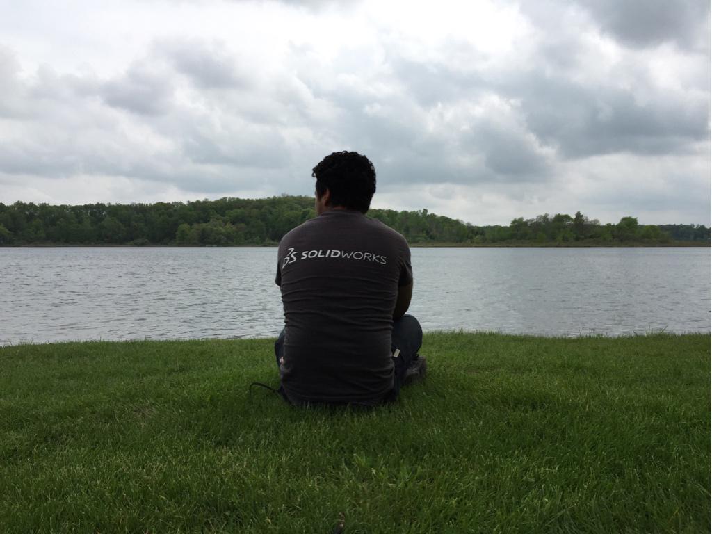 Relaxing by the lake #FSAEmichigan