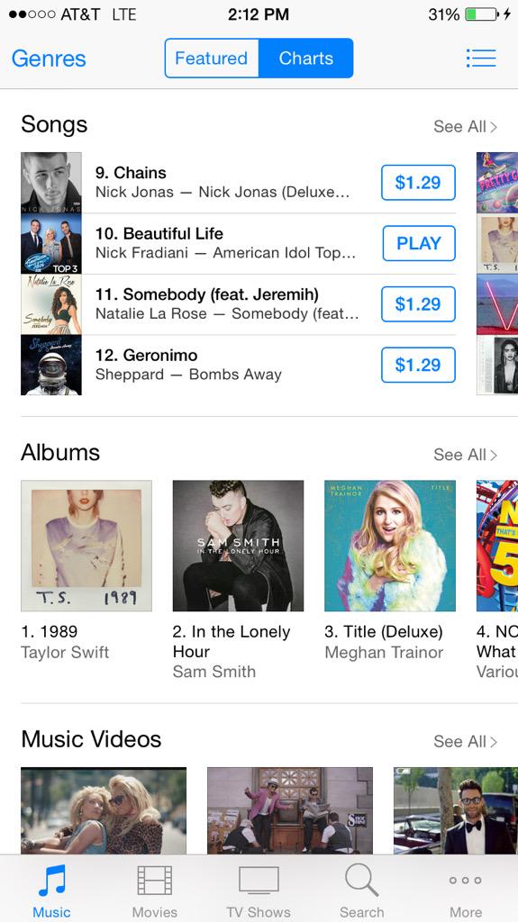 nickfradiani's tweet photo. Let's keep #BeautifulLife in the Top 10 on iTunes! RT and I'll follow back! http://t.co/HwbzWjiMLp