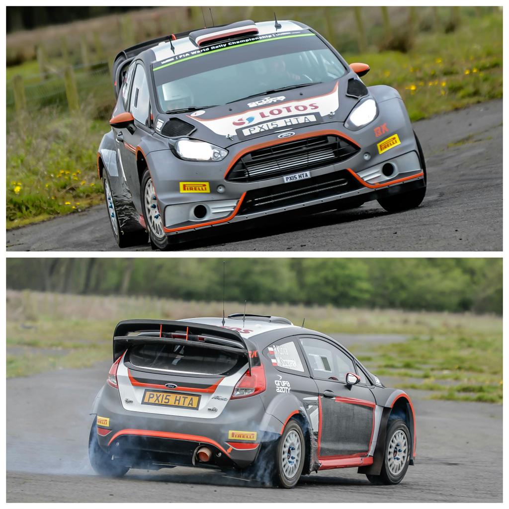 Kubica4Fans's tweet photo. Robert Kubica testing new Ford Fiesta WRC 2015!  #Kubica #WRC #RKWRT http://t.co/iS5yEl3qIO