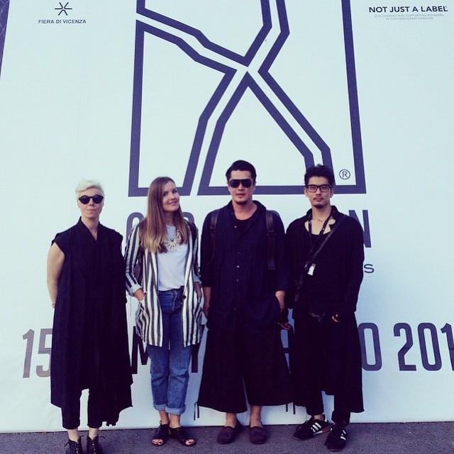 NOTJUSTALABEL's tweet photo. Just some of the #coolkids hanging out at #OPB15 with @yayoijewelry @ketagutmane #OriginFa… http://t.co/Wz89MnSDIu http://t.co/qbmKuNJvq3