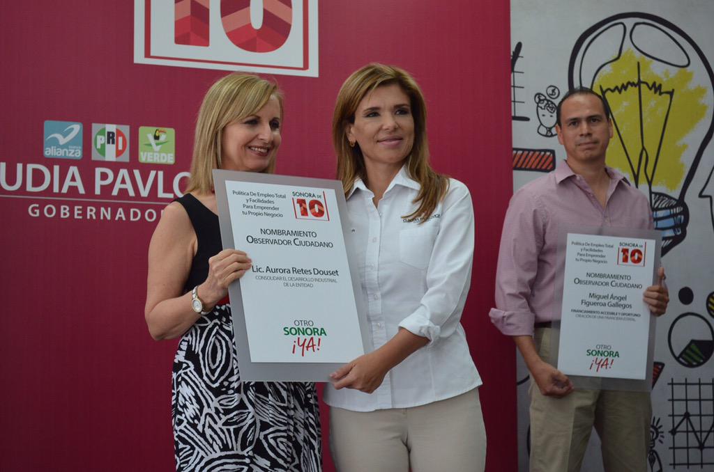 ClaudiaPavlovic's tweet photo. Me comprometí ante observadores ciudadanos, a una política de empleo total y facilidades para emprender negocios http://t.co/Ea6xMmpC67